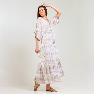 Sunlit Reverie Maxi White