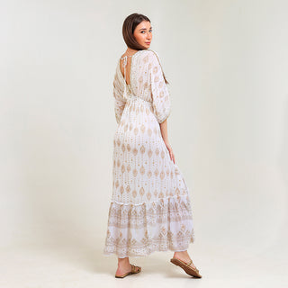 Sunlit Reverie Maxi White