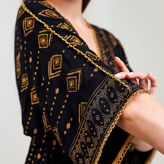 Sunlit Reverie Maxi Black