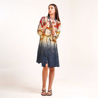 Kaleidoscope Dream Shirt Dress